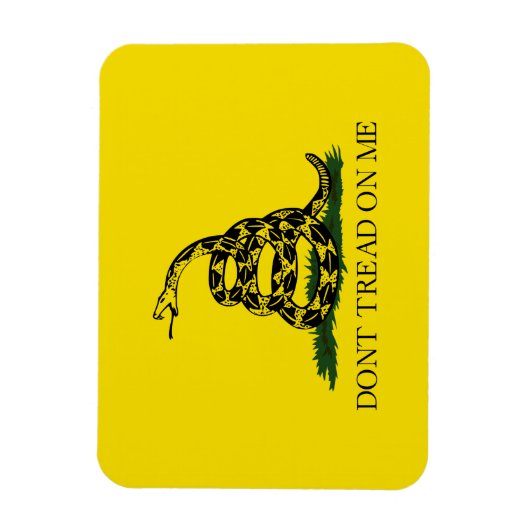 Gadsden Flag Magnet (Vertikal)