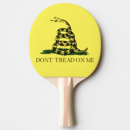 Gadsden Flag Ping Pong Paddle Tischtennis Schläger