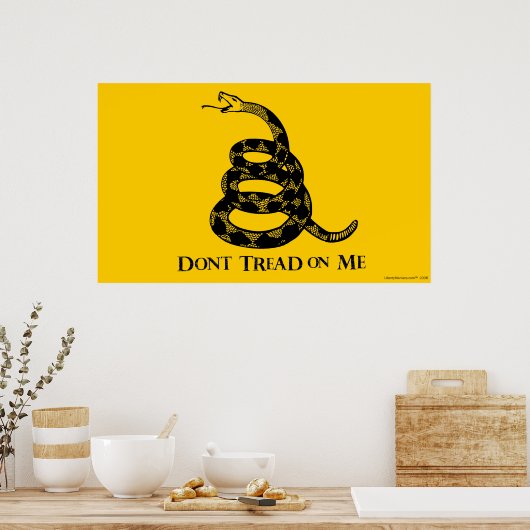 Gadsden Flag Poster (Küche)