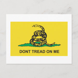 Gadsden Flag Postkarte