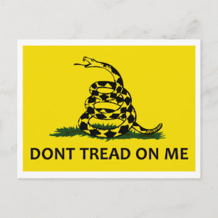 Gadsden Flag Postkarte