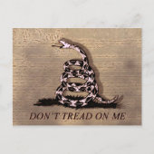 Gadsden Flag Postkarte (Vorderseite)