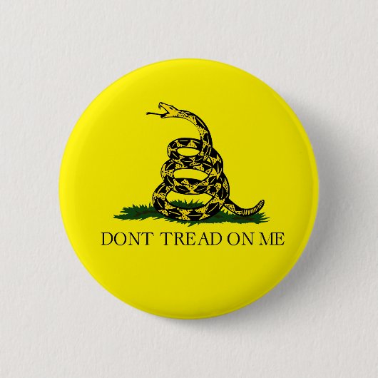 Gadsden Flag steht mir nicht auf Button (Vorderseite)
