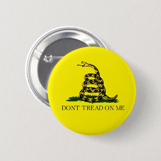 Gadsden Flag steht mir nicht auf Button (Vorne & Hinten)