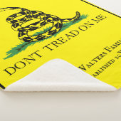 Gadsden Flag Tread on me Family Name Estd Dt Sherpadecke (3/4)