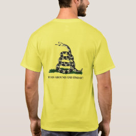 Gadsden-Flag-Umgehung und Erfahren T-Shirt