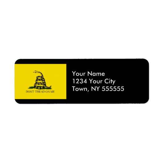Gadsden-Flagge (Vorne)