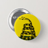 Gadsden-Flagge Button (Vorne & Hinten)
