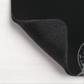 Gadsden-Flagge Don't Tread on Me Grau Mousepad (Ecke)