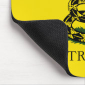 Gadsden-Flagge Don't Tread on Me Mousepad (Ecke)