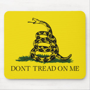 Gadsden-Flagge Don't Tread on Me Mousepad