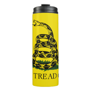 Gadsden-Flagge Don't Tread on Me Thermosbecher