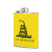 Gadsden-Flagge Flachmann (Links)