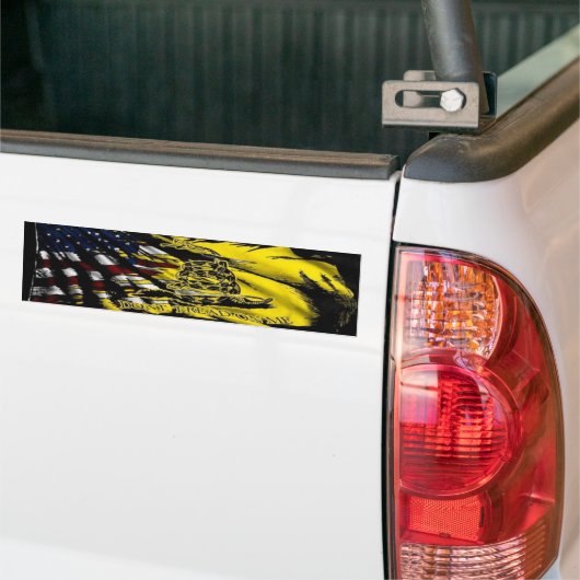 Gadsden-Flagge - Freiheit oder Tod Autoaufkleber (Auf Lkw)