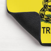 Gadsden-Flagge treten nicht auf mir Mousepad (Ecke)