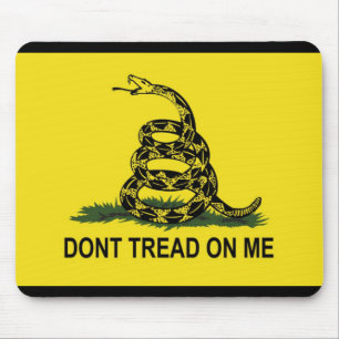 Gadsden-Flagge treten nicht auf mir Mousepad
