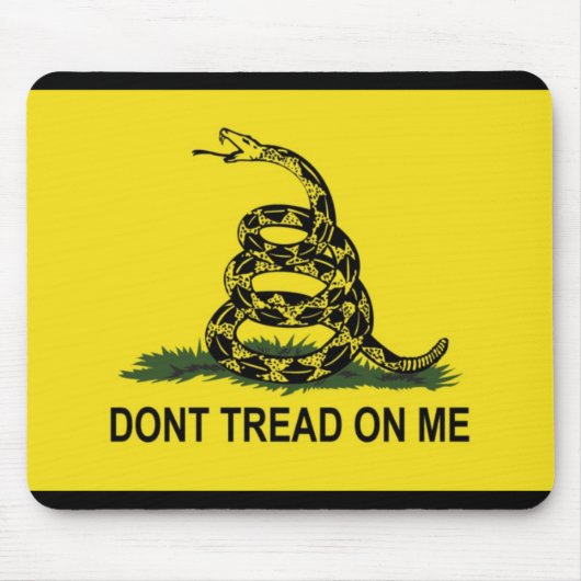 Gadsden-Flagge treten nicht auf mir Mousepad (Vorne)