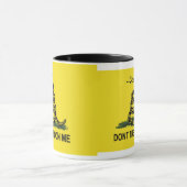 Gadsden-Flagge treten nicht auf mir Tasse (Zentrum)