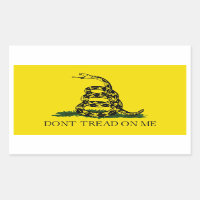 Gadsden-Flagge - Treten Sie mir nicht auf