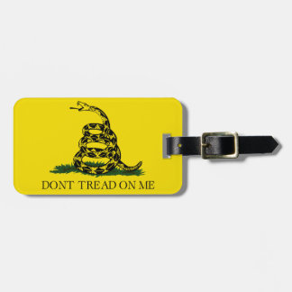 Gadsden-Flagge - treten Sie nicht auf mir Gepäckanhänger