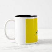 Gadsden-Flagge Zweifarbige Tasse (Links)