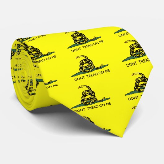 Gadsden-Flaggen-Krawatte Krawatte (Gerollt)