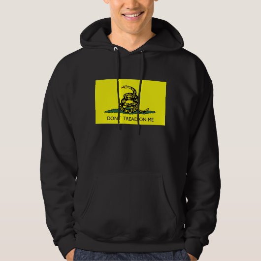Gadsden-Flaggen-mit Kapuze Sweatshirt (Vorderseite)