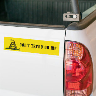 Gadsden-Flaggenvariante Autoaufkleber
