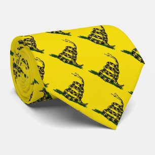 Gadsden-Flaggenvariante Krawatte