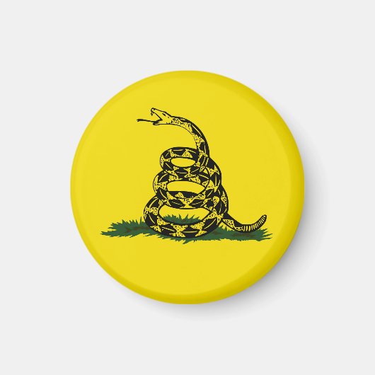 Gadsden-Flaggenvariante Magnet (Vorne)