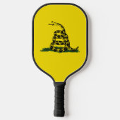 Gadsden-Flaggenvariante Pickleball Schläger (Rückseite)