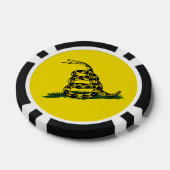 Gadsden-Flaggenvariante Pokerchips (Einzeln)