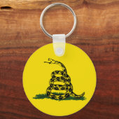 Gadsden-Flaggenvariante Schlüsselanhänger (Vorderseite)