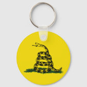 Gadsden-Flaggenvariante Schlüsselanhänger (Rückseite)