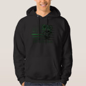 Gadsden Heritage Heavyweight Black Hoodie (Vorderseite)