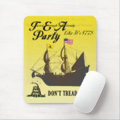 Gadsden - Tee-Party wie es ist Mousepad 1773 (Mit Mouse)