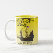 Gadsden - Tee-Party wie es ist Tasse 1773 (Links)