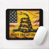 Gadsen Flag nicht auf mich herumlaufen Mousepad (Mit Mouse)