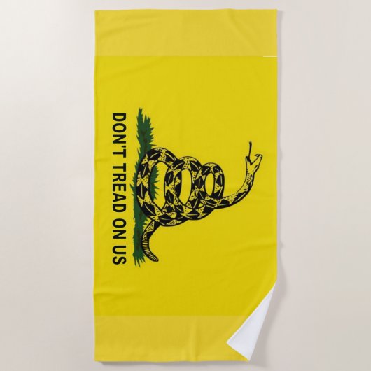 GADSEN FLAG STRANDTUCH (Vorderseite)