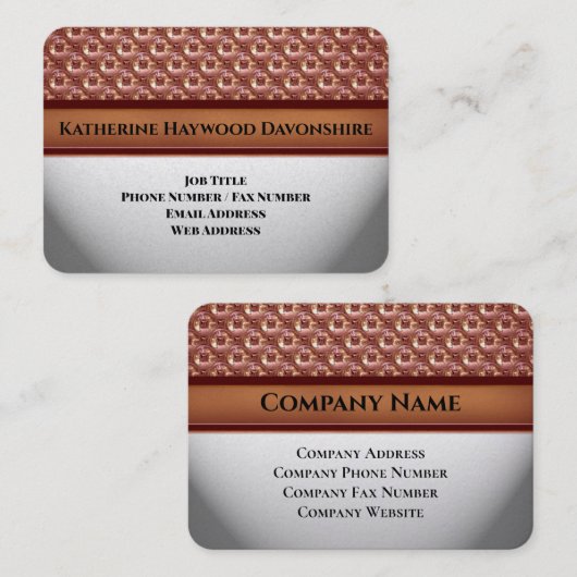 Gadzen Benet Beruflich Business Card Visitenkarte (Vorne/Hinten)