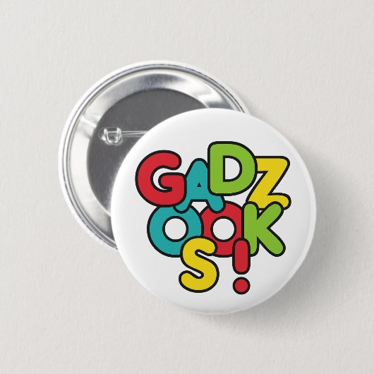 Gadzooks! Button (Vorne & Hinten)