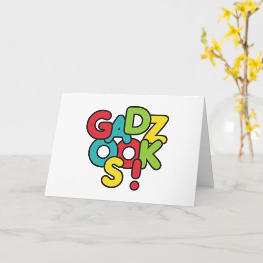 Gadzooks! Karte (Gelbe Blume)