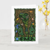 Gaea Karte (Gelbe Blume)