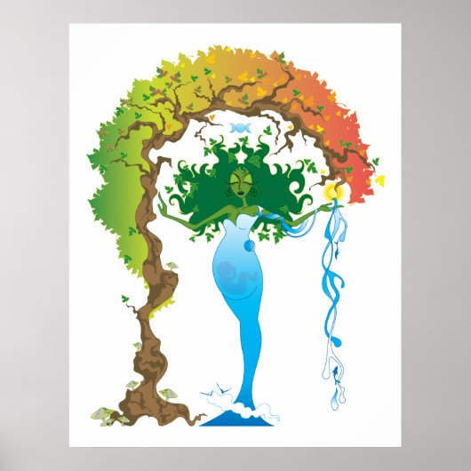 Gaea Print Poster (Vorne)