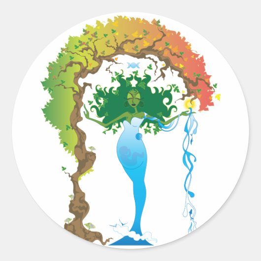 Gaea Stickers (Vorderseite)