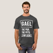 Gael Personalisiert Name Geburtstagsgeschenk T-Shirt (Vorne ganz)