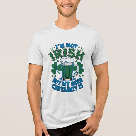 Gaelic Beer Tri-Blend Shirt (Vorderseite)