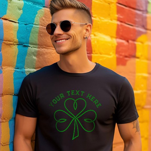 Gaelic Shamrock St. Patrick's Irish Quote T-Shirt