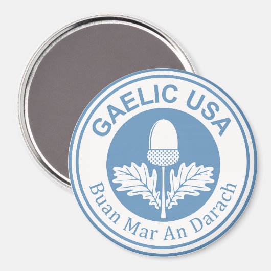 GaelicUSA Magnet (Vorderseite/Rückseite)