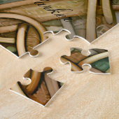 Gaelische Hütte Keltischer Kern Verzauberter Garte Puzzle (Seite)